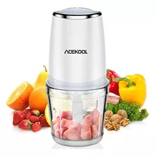 Procesador De Alimentos - Acekool Pequeño Picador Eléctrico 