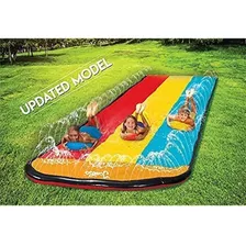 Jambo Triple Lane Slip, Splash And Slide (modelo Más Recient