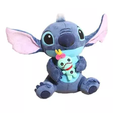 Stitch Com Xepa Scrump Bicho De Pelucia Lilo Disney 25cm