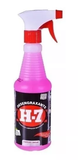 Desengraxante H-7 500 Ml - Limpeza Pesada -spray C/aplicador