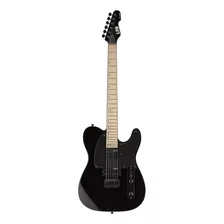 Guitarra Eléctrica Ltd Te Series Te-200 De Caoba Black Con Diapasón De Arce