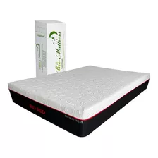 Colchón Individual De Espuma Bio Mattress Memory Foam Bio Red Negro - 100cm X 190cm X 26cm