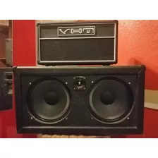 Amplificador Guitarra : Cabezal A Tubos Vht + Gabinete 2x12.