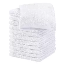 Juego De 12 Paños De Algodón Utopia Towels, 100% Ring S...