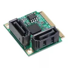 Placa De Expansão Pci-e Mini Sata3 Adapter To 2 Sata3.0