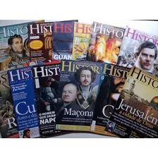 Lote Com 12 Revistas Aventuras Na História Variadas Z632