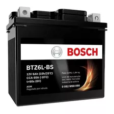 Bateria Honda Titan 150 6ah Bosch Btz6l-bs (ytz6v)