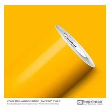 Adesivo Branco Envelopamento Laquear Mesa E Vidros 1,5m Top Cor Amarelo Médio