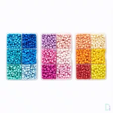 1200 Mostacillas Colores - Kit Para Armar Pulseras