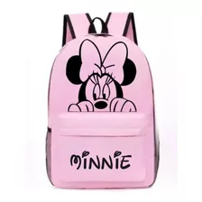 Mochila Escolar Minnie Mouse Bolsa Infantil Reforçada 