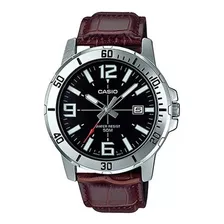 Reloj Casio Mtp-vd01l Cuero Indicador Fecha - 100% Original