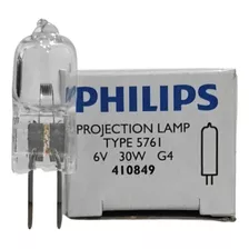 Philips 5761 - Lâmpada Halogena 6v 30w Cor Branco Quente