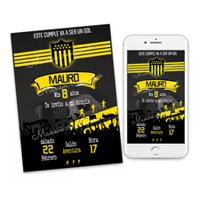 Kit Imprimible Club Atlético Peñarol Personalizado