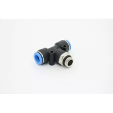 Conector Rapido Racor Qst-r1/4 En T Rosca 1/4 Manguera 10mm