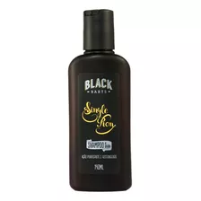 Shampoo De Barba Purificante Single Ron 140ml Black Barts