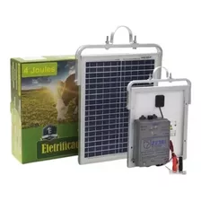 Aparelho Eletrificador De Cerca Placa Solar Zs80i Zebu 80km