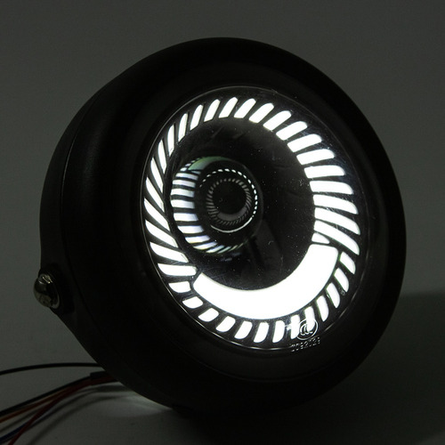 Faro Led 6.5 Pulgadas Alta Y Bajo For Moto Harley Davidson Foto 8