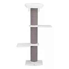 Trixie Acadia Grey/white Designer Wall Mounted Cat Tower, Wi
