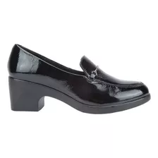 Zapatilla Confort De Vestir De Dama Vicenza 8213 Color Negro