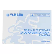 Manual Proprietário Mt 09 Tracer Yamaha