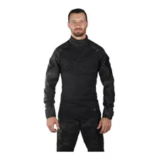 Combat Shirt Tática Bélica - Multicam Black