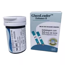 Teste De Glicose Glucoleader C/50 Un Glicemia Diabetes
