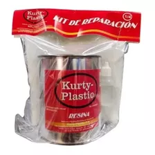 Kit De Reparacion 1/4 Resina Y Fibra De Vidrio Kurty Plastic