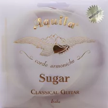 Cuerdas Para Guitarra Clásica Aquila Sugar 156c Tensión Alta