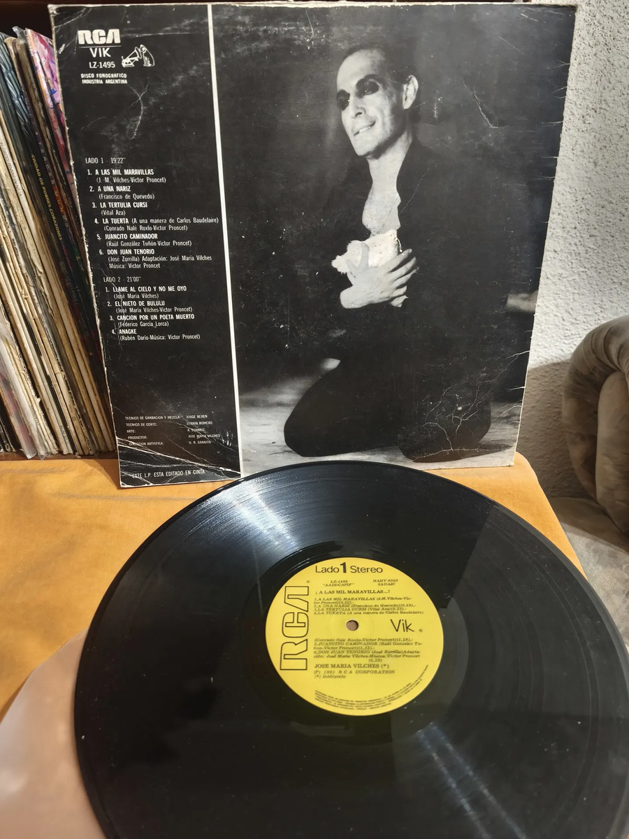 José Maria Vilches - A Las Mil Maravillas! - vinilo 1981