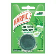 Bloco Sanitário Caixa Acoplada Harpic 50g Verde