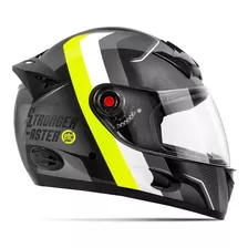 Capacete Para Moto Integral Etceter Stronger Faster