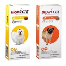 Combo Bravecto Cão 1x 2-4,5kg E 1x 4,5-10kg