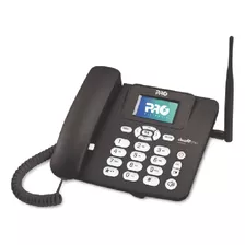 Telefone Celular Fixo Quad Band Dual Chip Preto Proeletronic Cor Preto