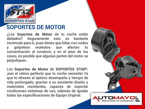Soporte Tacn De Motor Tras Peugeot 203 1.3l L4 49-57 Foto 4