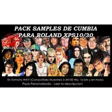 Pack Sonidos Cumbia Coleccion Para Roland Xps10/30 (samples)