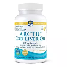 Nordic Naturals - Artic Cod Liver Oil (bacalao) Sabor Limón