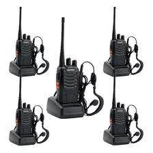 Lote De 5 Radio Bf888s Walkie Talkie Facturado Garantia