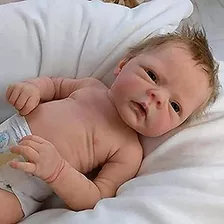 Eurora Muñecas Reborn Baby Girl, 18 Pulgadas De Silicona R.