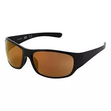 Dockers Gafas De Sol Sail Wrap Para Hombre, Negro, 62 Mm