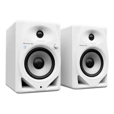 Par De Monitor De Audio Pioneer Dj Dm-50d-bt-w Branco