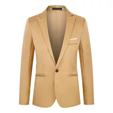 Blazer Informal Un Botón Para Hombre Traje De Estilo Coreano