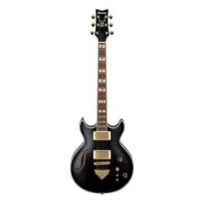 Guitarra Ibanez Ar520h Black Semi-hollow Body Cor Marrom Orientação Da Mão Destro