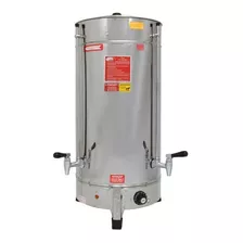 Cafeteira Elétrica Industrial Cilíndrica 20 Litros Consercaf Cor Prateado 220v