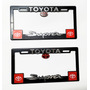 Par Porta Placas Genrico Toyota Supra