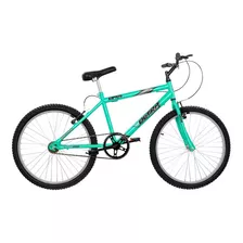 Bicicleta Masculina Aro 24 Ultra Bikes Masculina Sem Marcha Cor Verde Anis