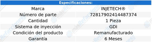 Inyector Combustible Caprice V6 3.6l De 2012 A 2017 Injetech Foto 3