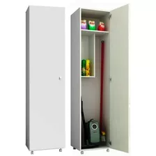 Mueble Armario Escobero Multiuso Servicio Puerta Ruedas 3100