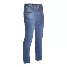 Calça Jeans Tática Wolf Triple Azul Estonado Bolso Oculto 