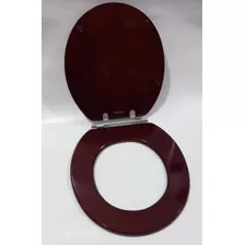 Tampa Assento Vaso Sanitário Mogno Mdf Sicmol Oval Cor Marrom 110v/220v