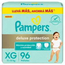 Pañales Pampers Deluxe Protection Xg X 96 Unidades